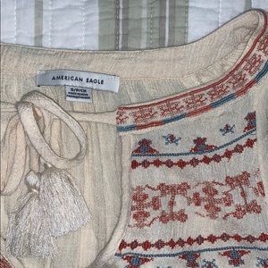American Eagle Outfitters Tops - American Eagle Embroidered Blouse American Eagle Outfitters Tops - American Eagle Embroidered Blouse
